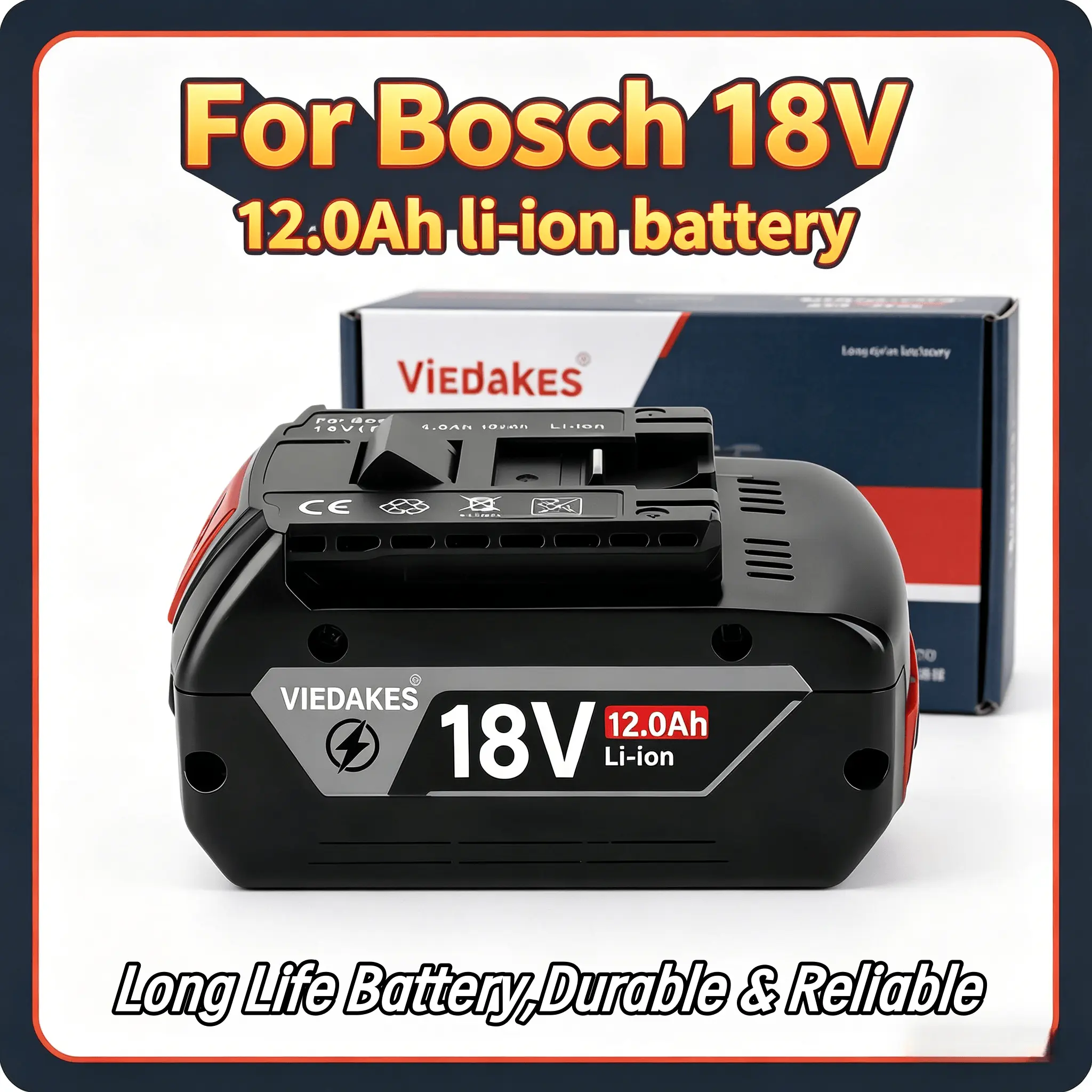 Heavy Equipment Battery - 🌍For Bosch 18V Battery Cost Effective