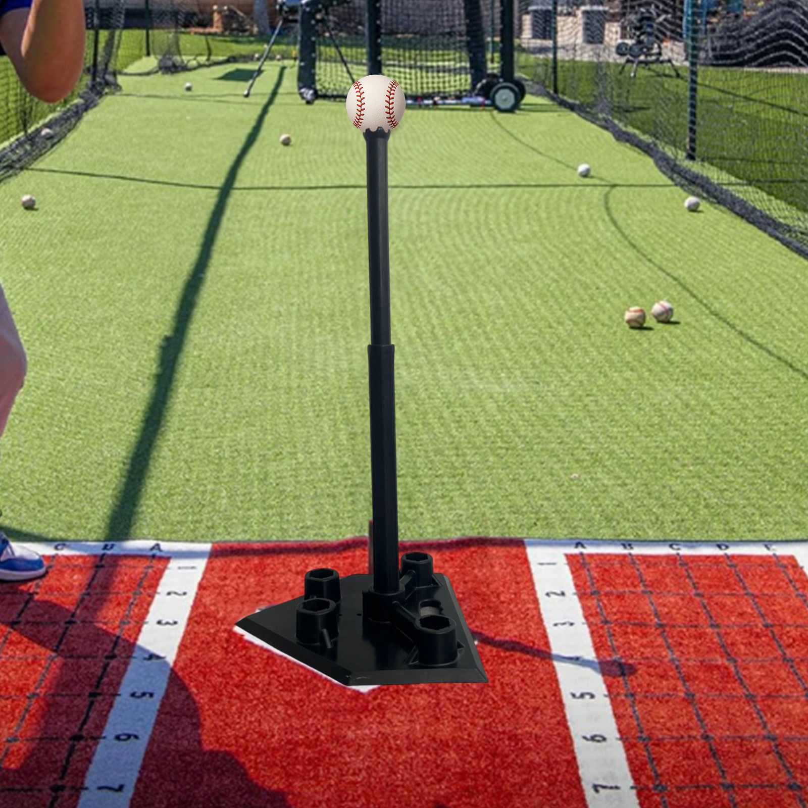 Heavy Equipment Simulator - Baseball T-ball Stand Adjustable Softball Bat
