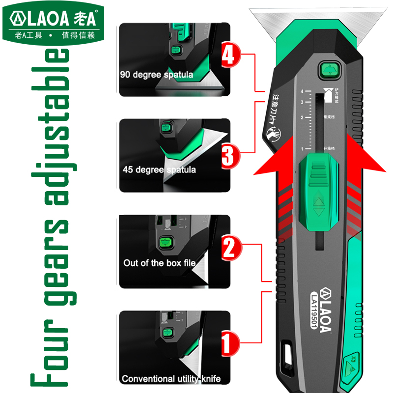 LAOA Four-speed deformation ut - Heavy Equipment Scraper recension och pris