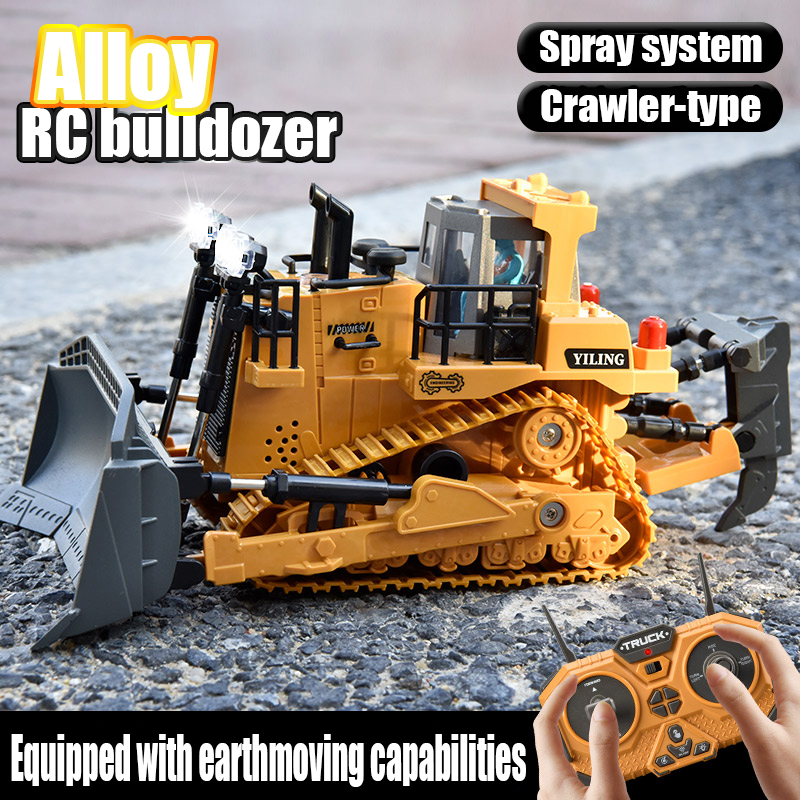Remote Control Bulldozer Vehic - Heavy Equipment Games recension och pris