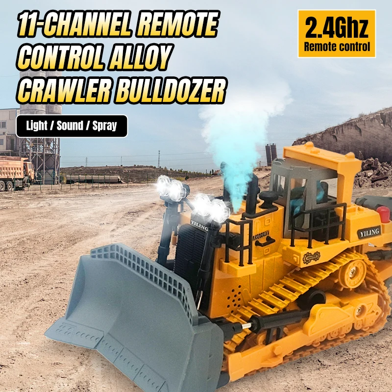 Remote Control Bulldozer Vehic - Heavy Equipment Games recension och pris