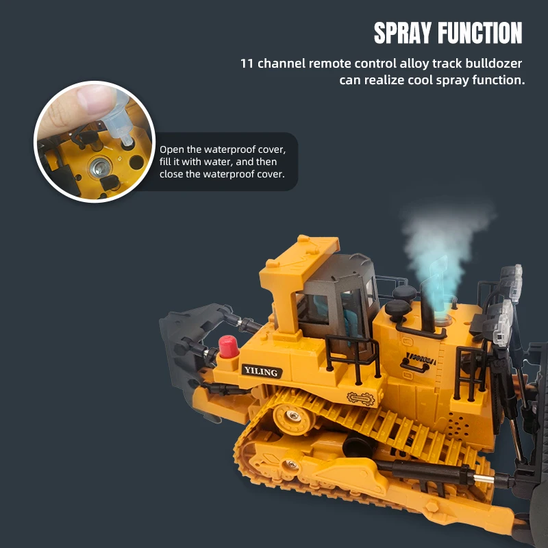 Remote Control Bulldozer Vehic - Heavy Equipment Games recension och pris