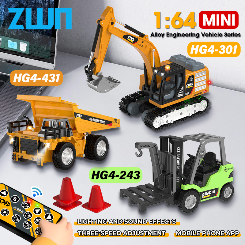 ZWN Remote Control Excavator D - Heavy Equipment Games recension och pris