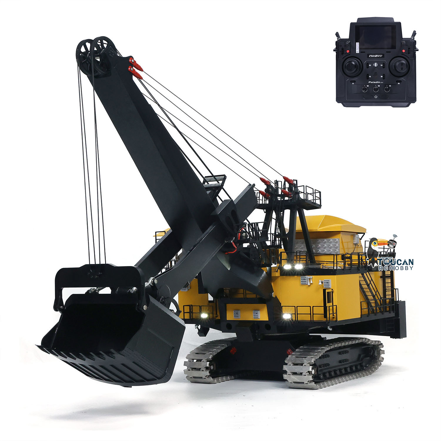 1/25 RC Metal Electric Rope Sh - Heavy Equipment Battery recension och pris