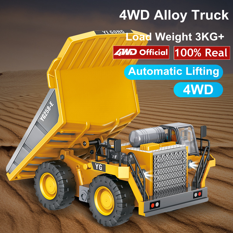 4WD Remote Control Excavator D - Heavy Equipment Games recension och pris