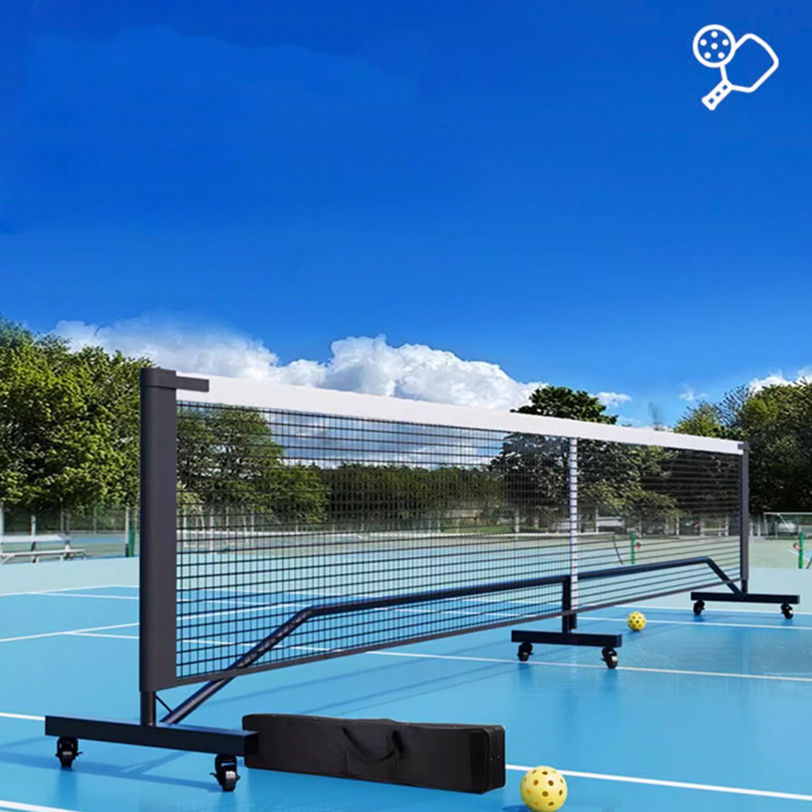 6.7M Portable Pickleball Net P - Heavy Equipment Simulator recension och pris