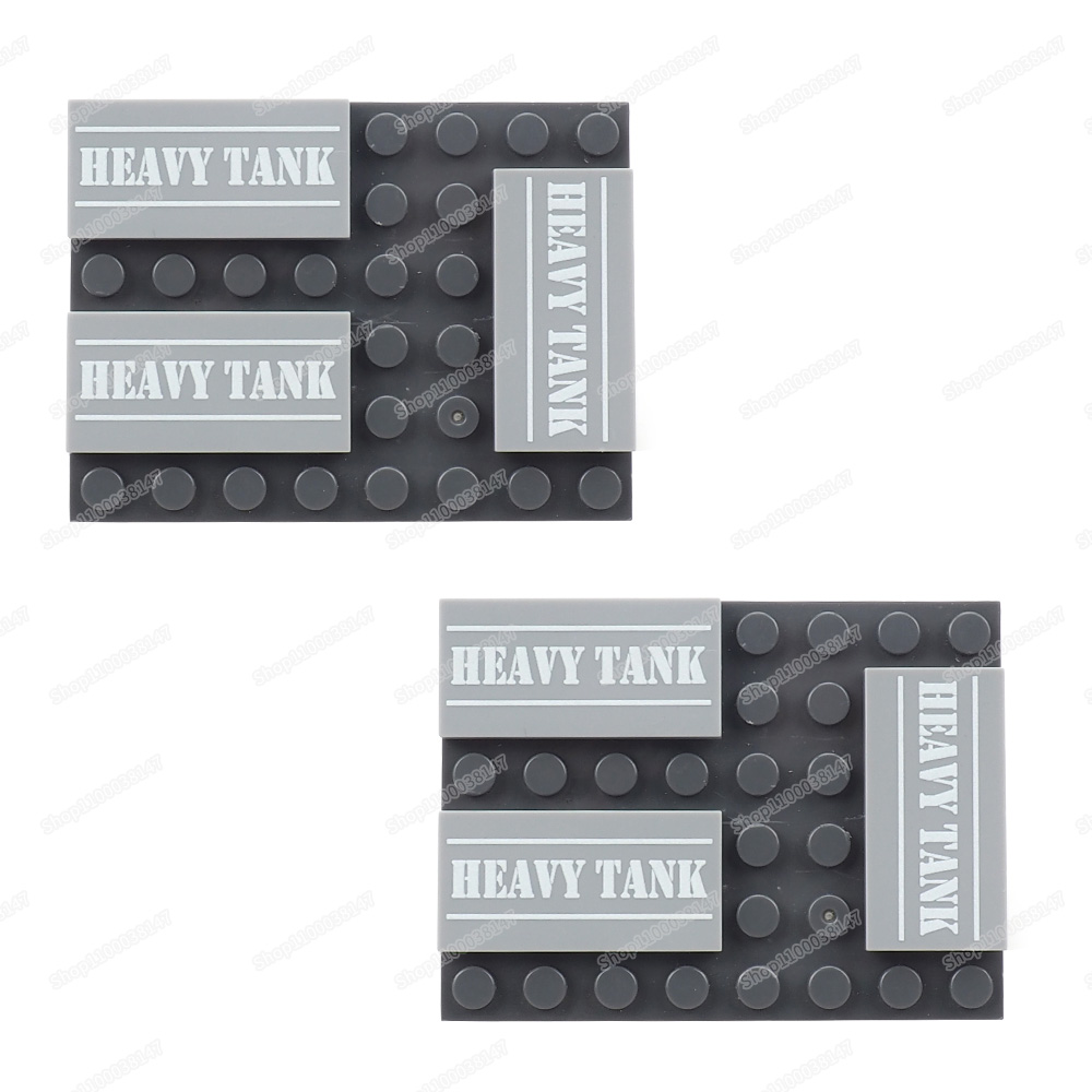 HEAVY TANK Pattern Building Bl - Heavy Equipment Battery recension och pris
