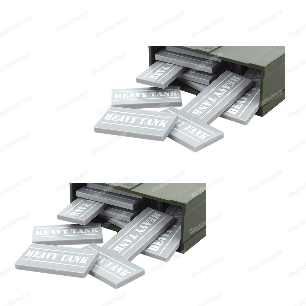 HEAVY TANK Pattern Building Bl - Heavy Equipment Battery recension och pris