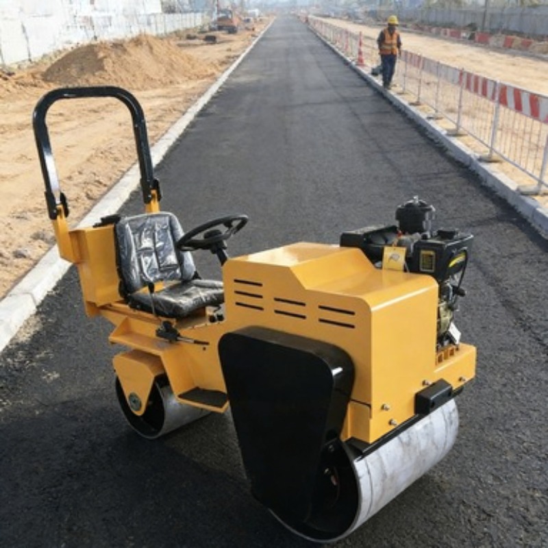 Single Drum Road Roller Vibrat - Heavy Equipment For Construction recension och pris