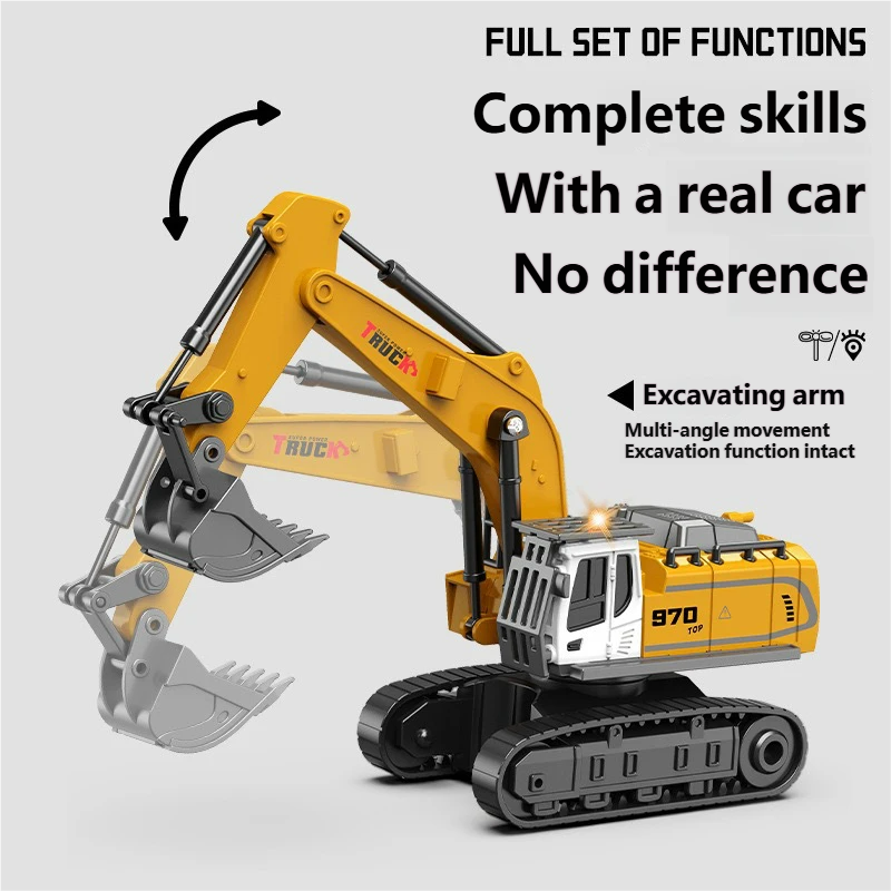 1:64 Remote Control Excavator  - Heavy Equipment Games recension och pris