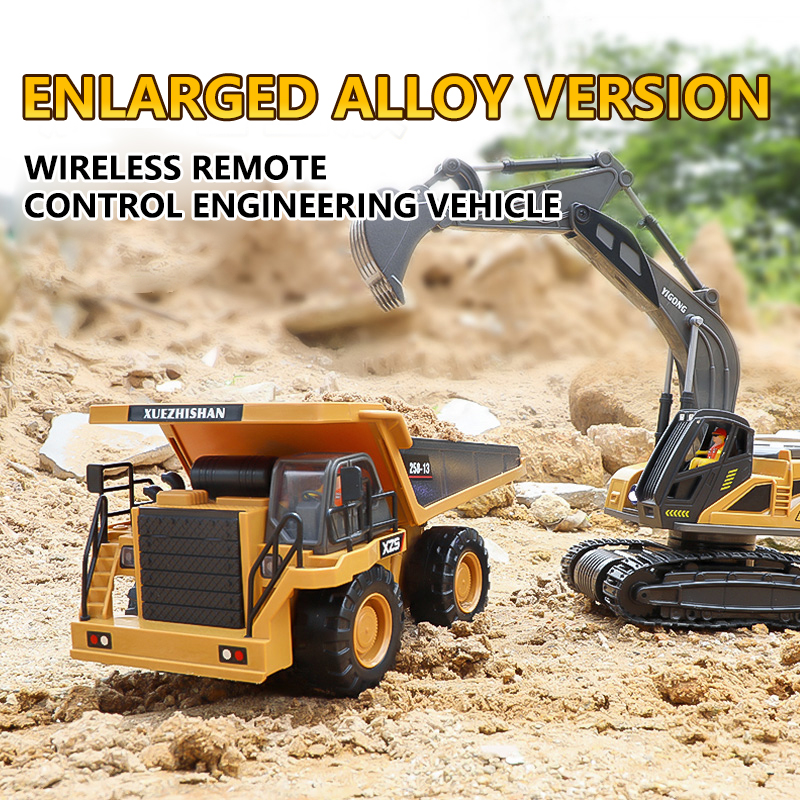 RC Excavator Dumper Car 2.4G R - Heavy Equipment Games recension och pris