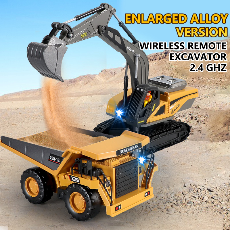 RC Excavator Dumper Car 2.4G R - Heavy Equipment Games recension och pris