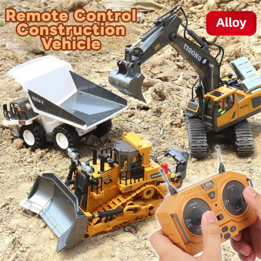 2.4G Remote Control Excavator  - Heavy Equipment Games recension och pris
