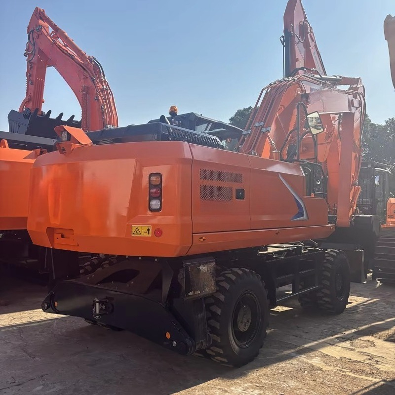 Durable Wheel Mounted Excavato - Heavy Equipment For Construction recension och pris