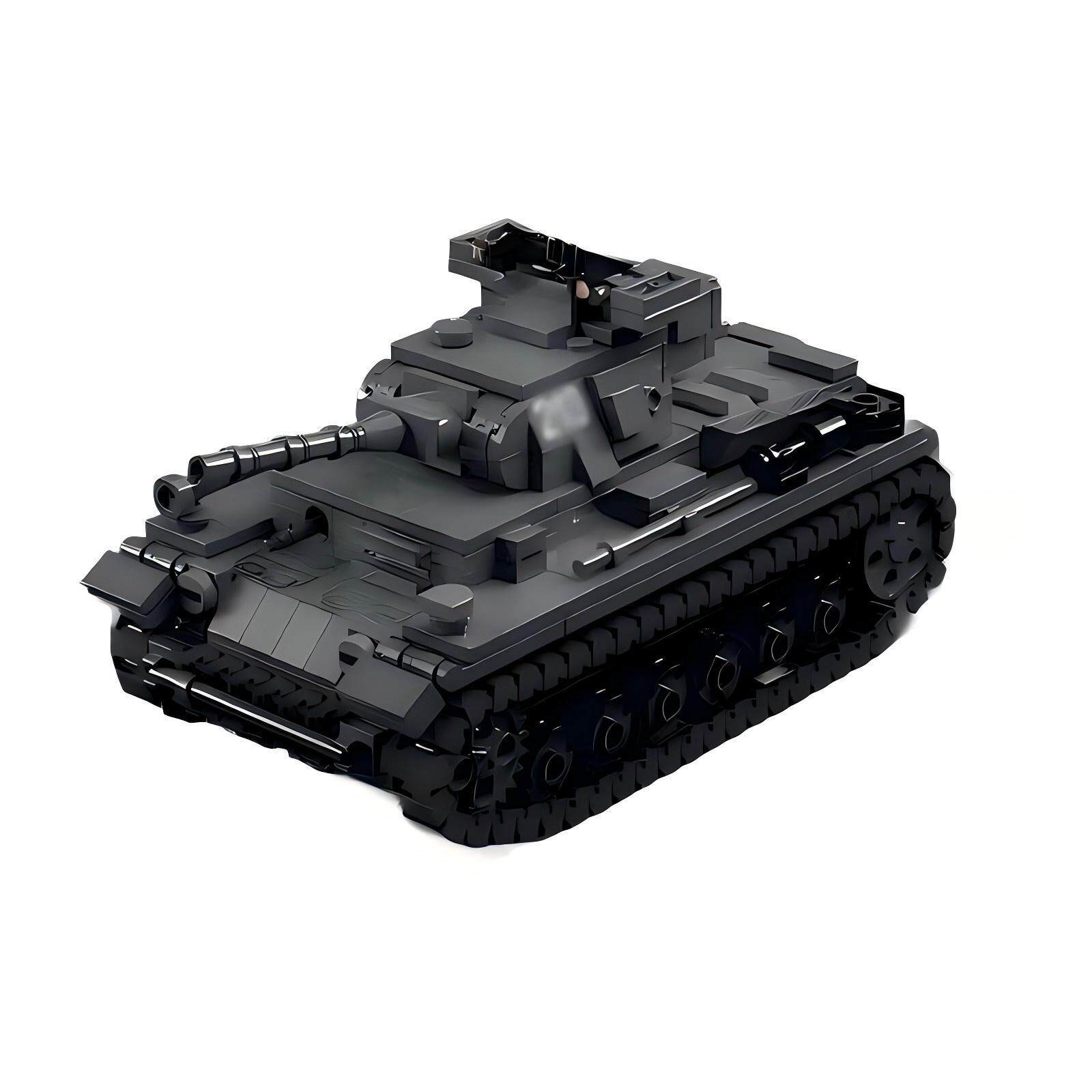 MOC WW2 F-type Heavy Tank War  - Heavy Equipment Battery recension och pris