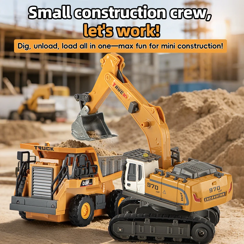 ZWN 1:64 RC Model Car 2.4G Rem - Heavy Equipment Games recension och pris