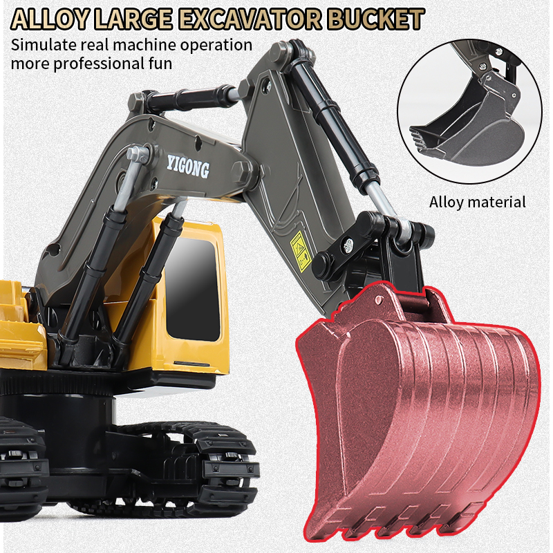 ZWN 2.4G Remote Control Excava - Heavy Equipment Games recension och pris