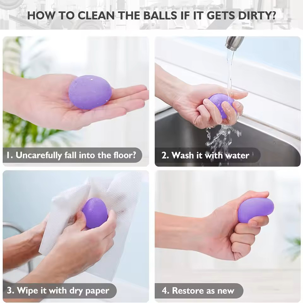 Silicone Hand Grip Ball Egg Gy - Heavy Equipment Simulator recension och pris