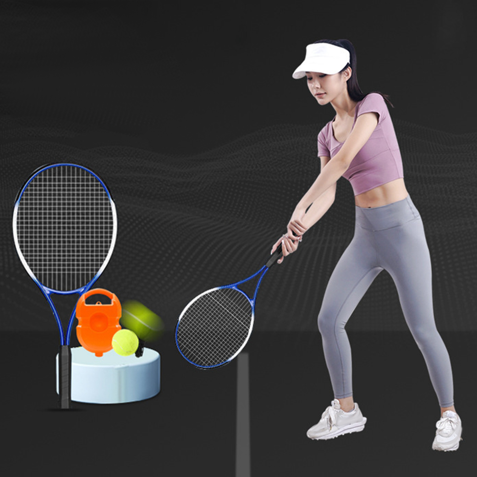 Tennis Racquet Portable Tennis - Heavy Equipment Games recension och pris