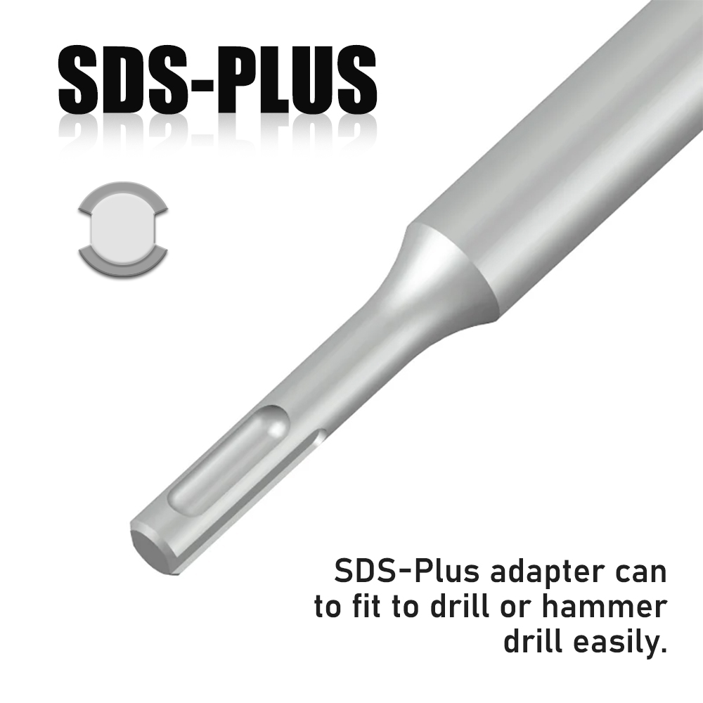 SDS Plus Floor Scraper 3-6 Inc - Heavy Equipment Scraper recension och pris