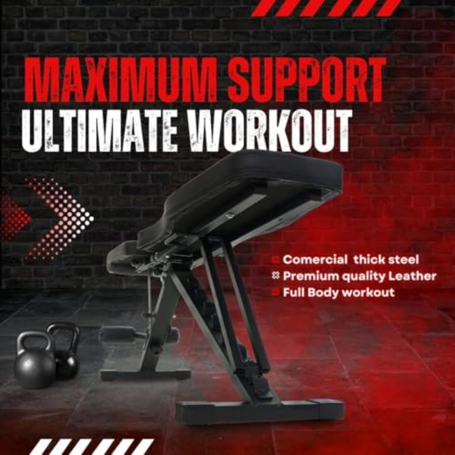 Adjustable Weight Bench - Prof - Heavy Equipment For Construction recension och pris