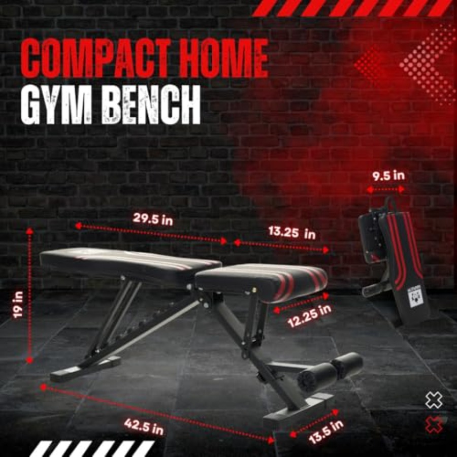 Adjustable Weight Bench - Prof - Heavy Equipment For Construction recension och pris
