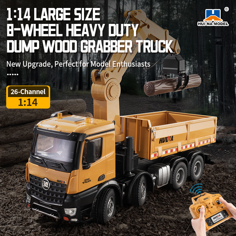 HUINA 1538 26CH RC Semi-alloy  - Heavy Equipment Games recension och pris