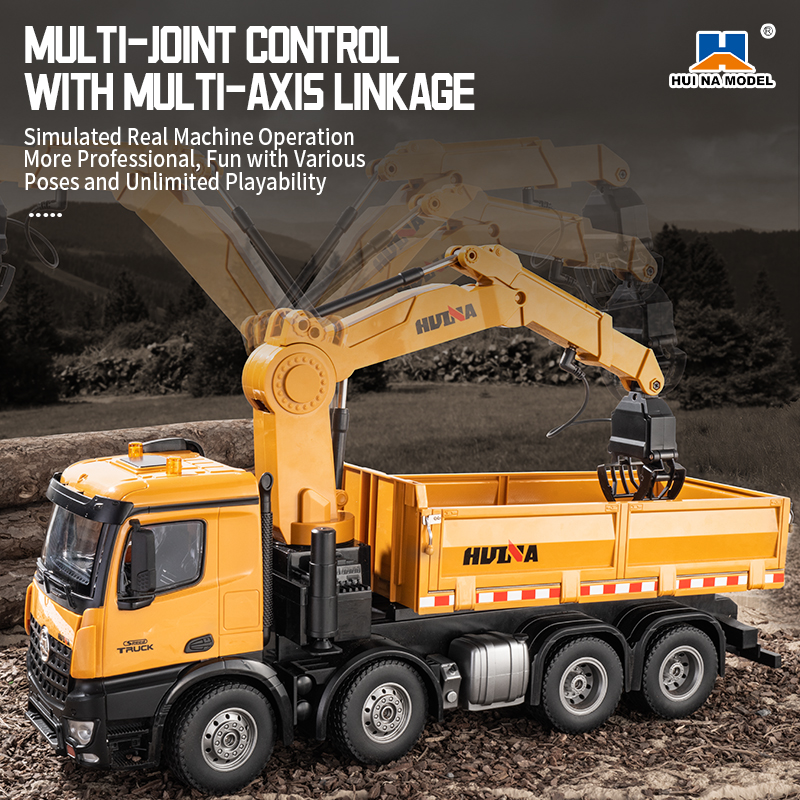 HUINA 1538 26CH RC Semi-alloy  - Heavy Equipment Games recension och pris
