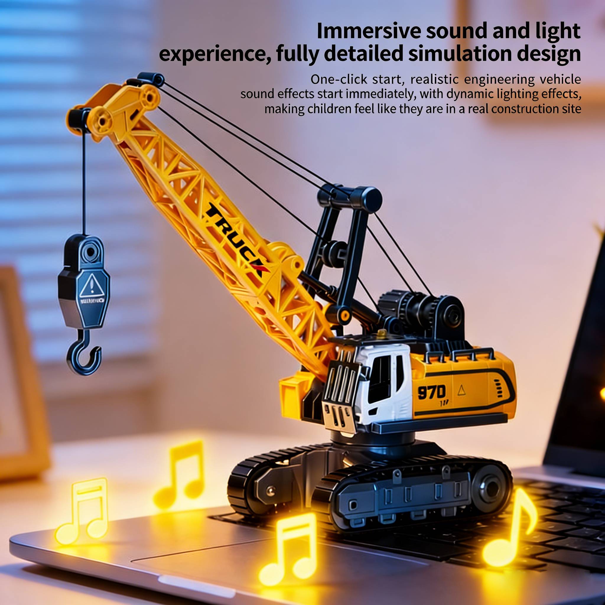 1/64 Mini Desktop RC Car Toy R - Heavy Equipment Games recension och pris